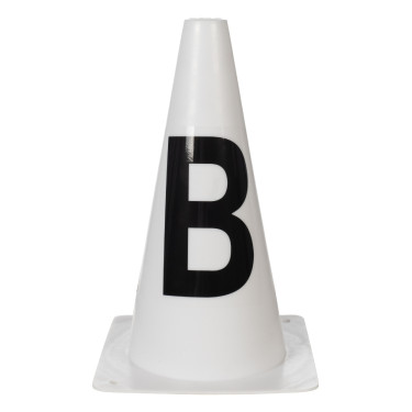 Postes de pista HKM Dressage Hobby Horsing Blanco