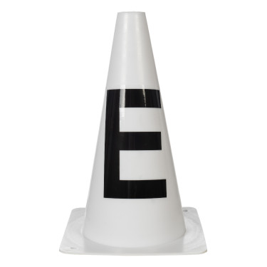 Postes de pista HKM Dressage Hobby Horsing Blanco