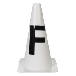 Postes de pista HKM Dressage Hobby Horsing Blanco