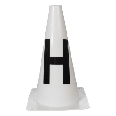 Postes de pista HKM Dressage Hobby Horsing Blanco