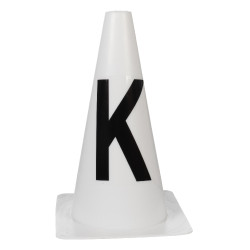 Postes de pista HKM Dressage Hobby Horsing Blanco