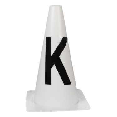 Postes de pista HKM Dressage Hobby Horsing Blanco