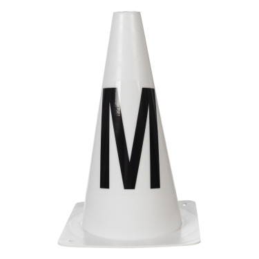 Postes de pista HKM Dressage Hobby Horsing Blanco