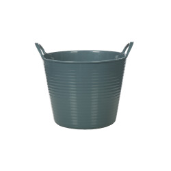 Cubo para comida HKM Hobby Horsing Turquesa Azul