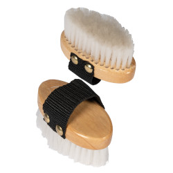 Set de cepillado HKM de madera Hobby Horsing Natural Set de cepillado HKM de madera Hobby Horsing Natural