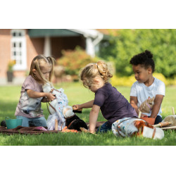 Set de cepillado HKM de madera Hobby Horsing Natural Set de cepillado HKM de madera Hobby Horsing Natural