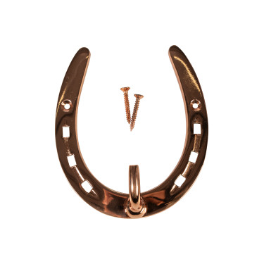Soporte de herradura HKM de latón Cobre Marrón