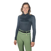 Camiseta funcional HKM Summer Milano II Gris pardo Marrón