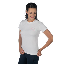 Camiseta HKM Excellent Blanco Camiseta HKM Excellent Blanco