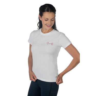 Camiseta HKM Excellent Blanco Camiseta HKM Excellent Blanco