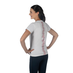 Camiseta HKM Excellent Blanco Camiseta HKM Excellent Blanco