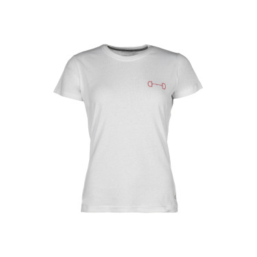 Camiseta HKM Excellent Blanco Camiseta HKM Excellent Blanco