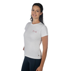 Camiseta HKM Excellent Blanco Camiseta HKM Excellent Blanco