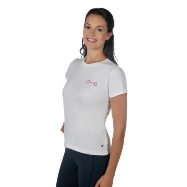 Camiseta HKM Excellent Blanco Camiseta HKM Excellent Blanco