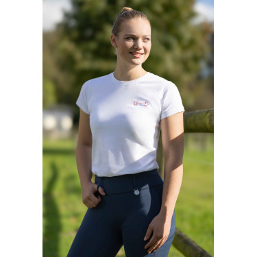 Camiseta HKM Excellent Blanco Camiseta HKM Excellent Blanco