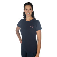 Camiseta HKM Excellent Azul oscuro