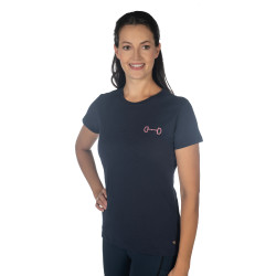 Camiseta HKM Excellent Azul oscuro