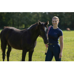 Camiseta HKM Excellent Azul oscuro