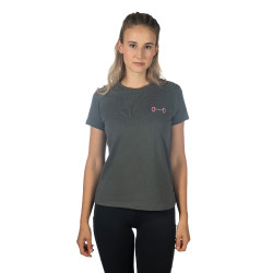 Camiseta HKM Excellent Gris verde