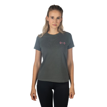 Camiseta HKM Excellent Gris verde