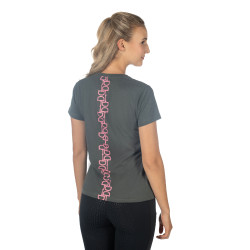 Camiseta HKM Excellent Gris verde