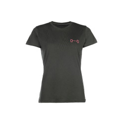 Camiseta HKM Excellent Gris verde