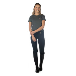 Camiseta HKM Excellent Gris verde
