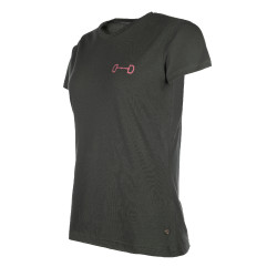 Camiseta HKM Excellent Gris verde