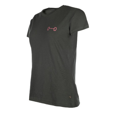 Camiseta HKM Excellent Gris verde