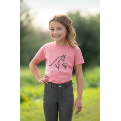 Camiseta HKM Grace Rosa