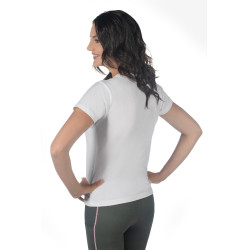 Camiseta HKM Mirror Blanco