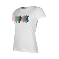 Camiseta HKM Mirror Blanco
