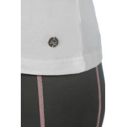 Camiseta HKM Mirror Blanco