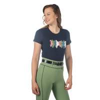 Camiseta HKM Mirror Blanco