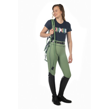 Camiseta HKM Mirror Azul oscuro