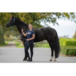 Camiseta HKM Mirror Azul oscuro