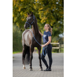 Camiseta HKM Mirror Azul oscuro