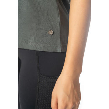 Camiseta HKM Mirror Gris verde