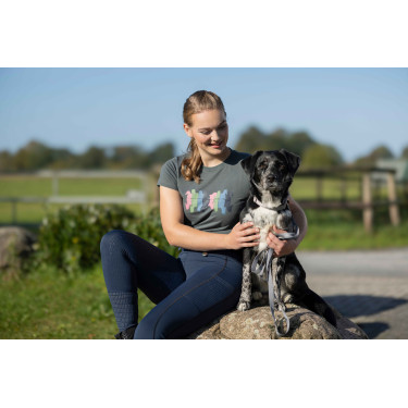 Camiseta HKM Mirror Gris verde