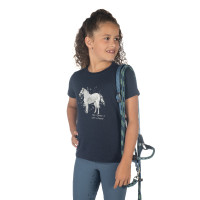 Camiseta HKM Sparkle Azul oscuro