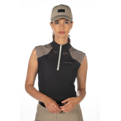 Top funcional HKM Amalfi Negro / gris pardo