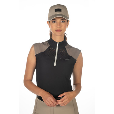 Top funcional HKM Amalfi Negro / gris pardo