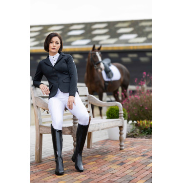 Chaqueta de concurso HKM Amalfi Negro