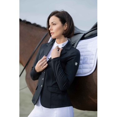 Chaqueta de concurso HKM Amalfi Negro