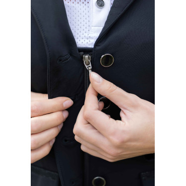 Chaqueta de concurso HKM Amalfi Negro