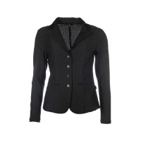 Chaqueta de concurso HKM Crystal Negro Chaqueta de concurso HKM Crystal Negro