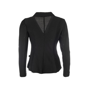 Chaqueta de concurso HKM Crystal Negro