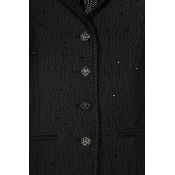 Chaqueta de concurso HKM Crystal Negro
