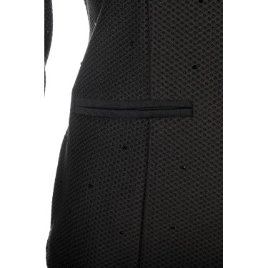Chaqueta de concurso HKM Crystal Negro