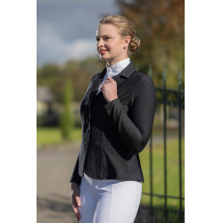 Chaqueta de concurso HKM Crystal Negro